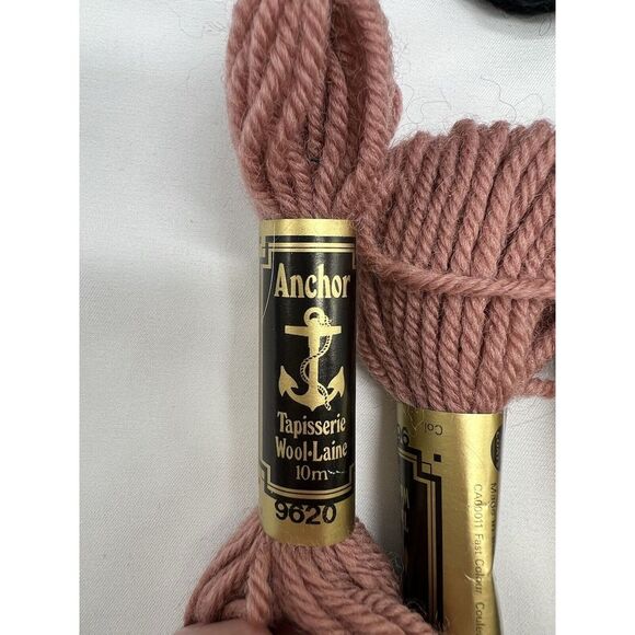 Anchor Tapestry 100% Wool (Tapisserie) 10m Skeins  Lot of 27 Various Colors - Picture 6 of 9